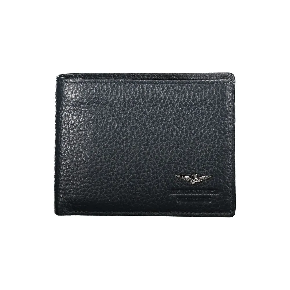 Aeronautica Militare Elegant Leather Dual-Compartment Wallet