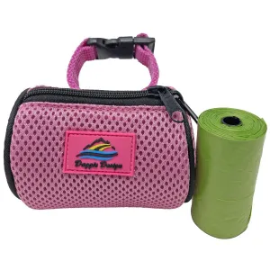 American River Dog Poop Bag Holder Candy Pink