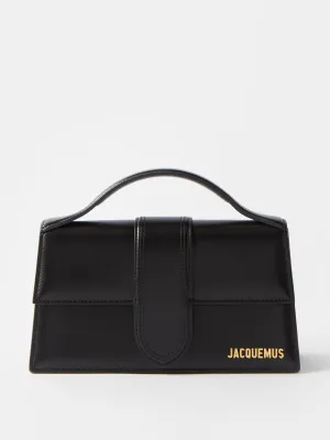 Bambino black leather bag