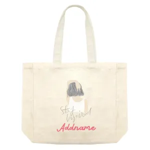 Beautiful Chic Stay Inspired With Addname Shopping Bag