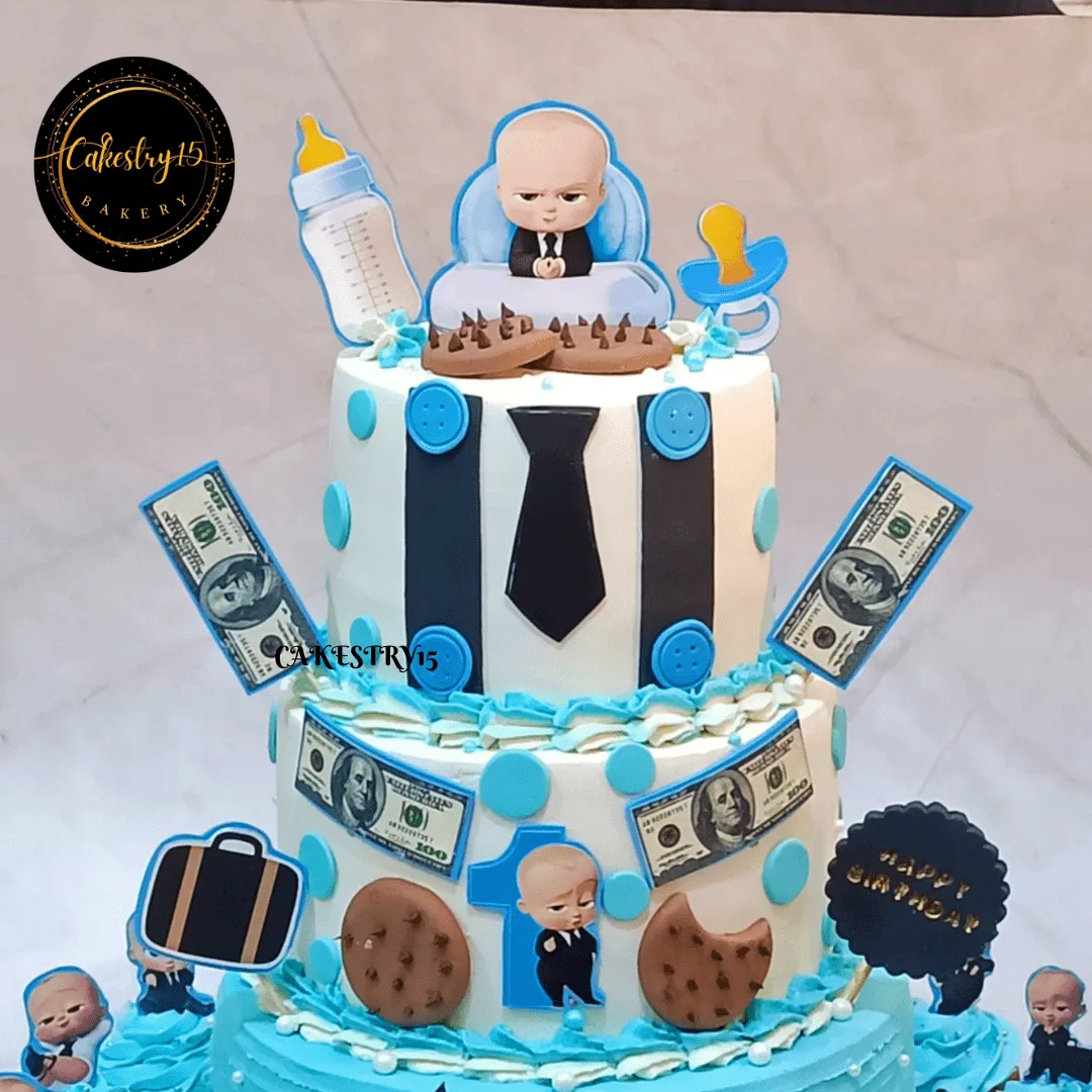 Boss Baby Twins 6kg Birthday Cake