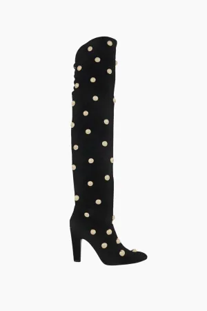 Chloé Eve Over the Knee Boot - Black