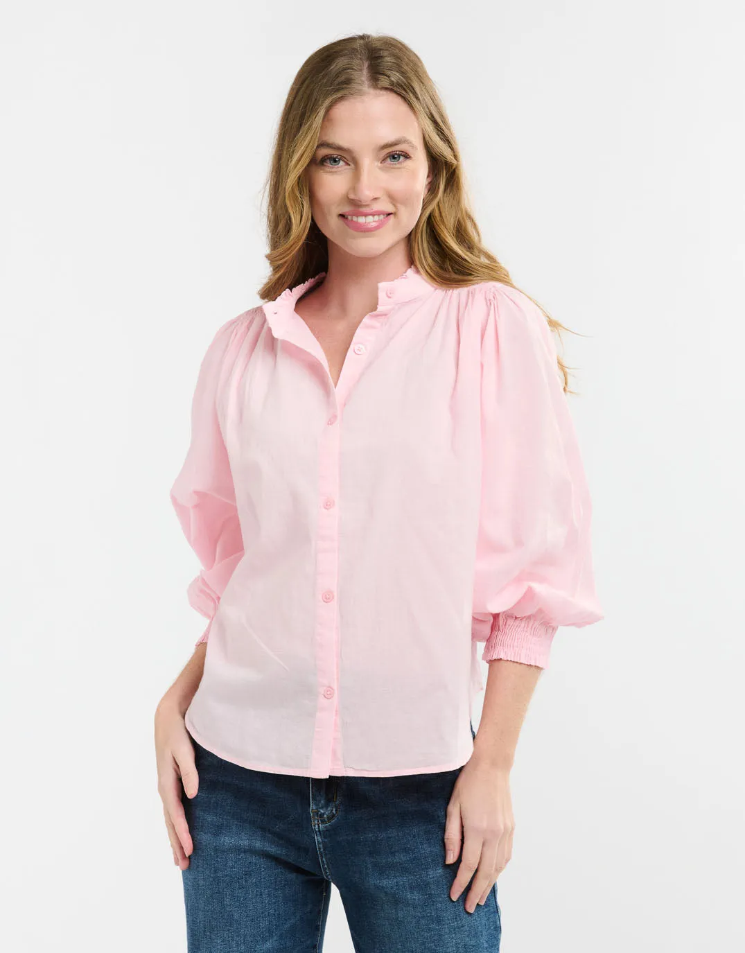 Clara Shirt - Soft Pink