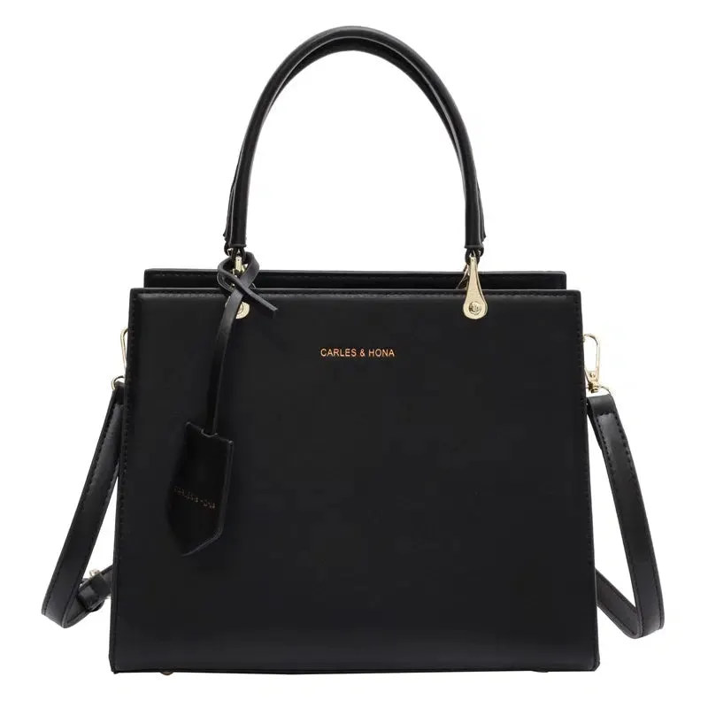 Classic Faux Leather Tote Bag