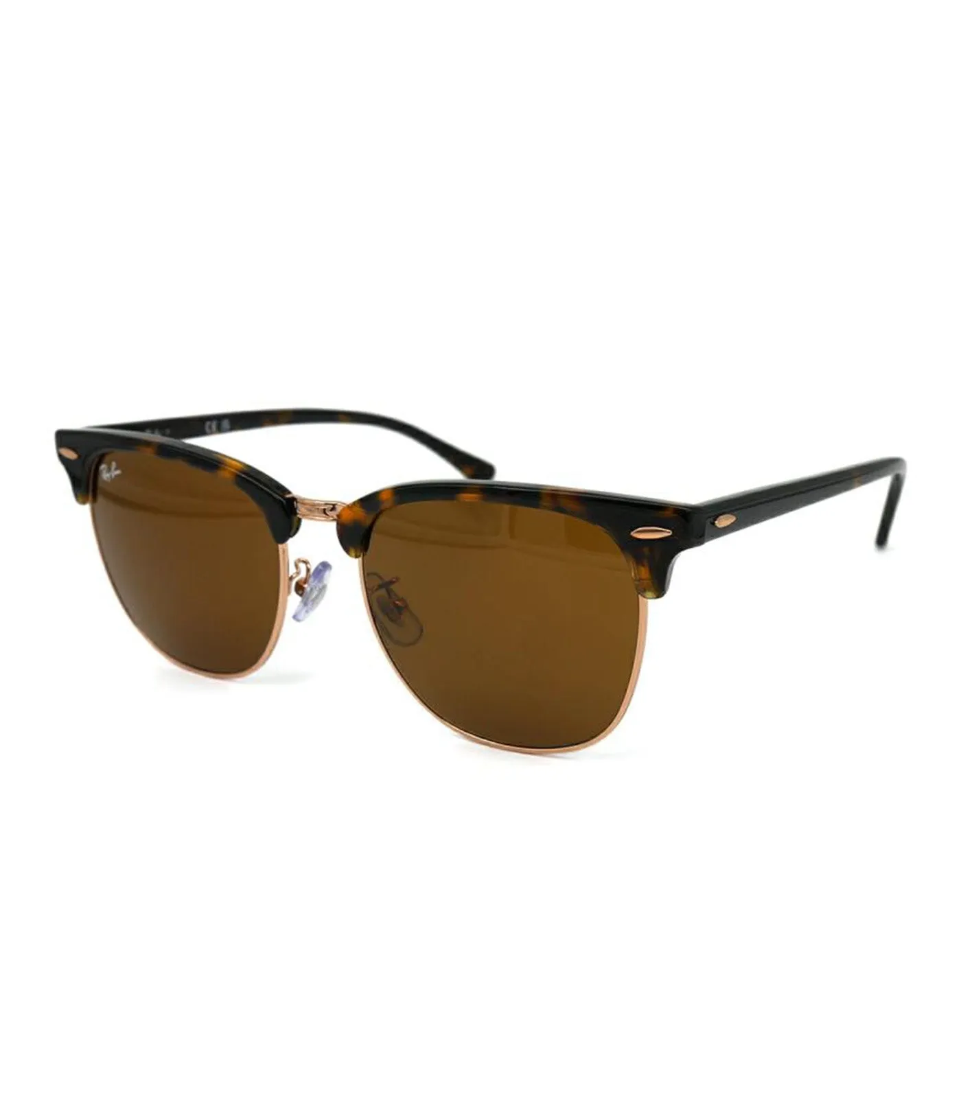 Clubmaster Marble 55 Sunglasses Brown