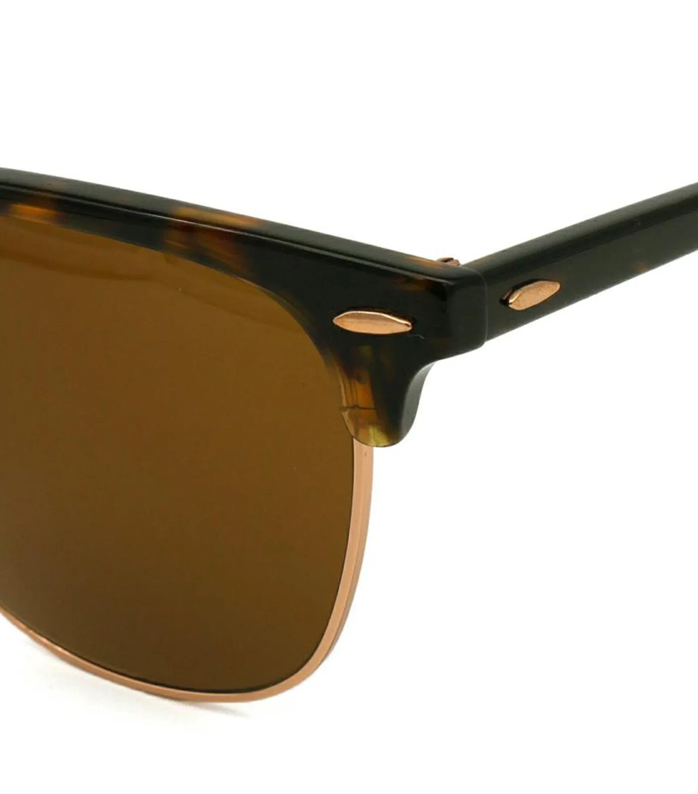 Clubmaster Marble 55 Sunglasses Brown