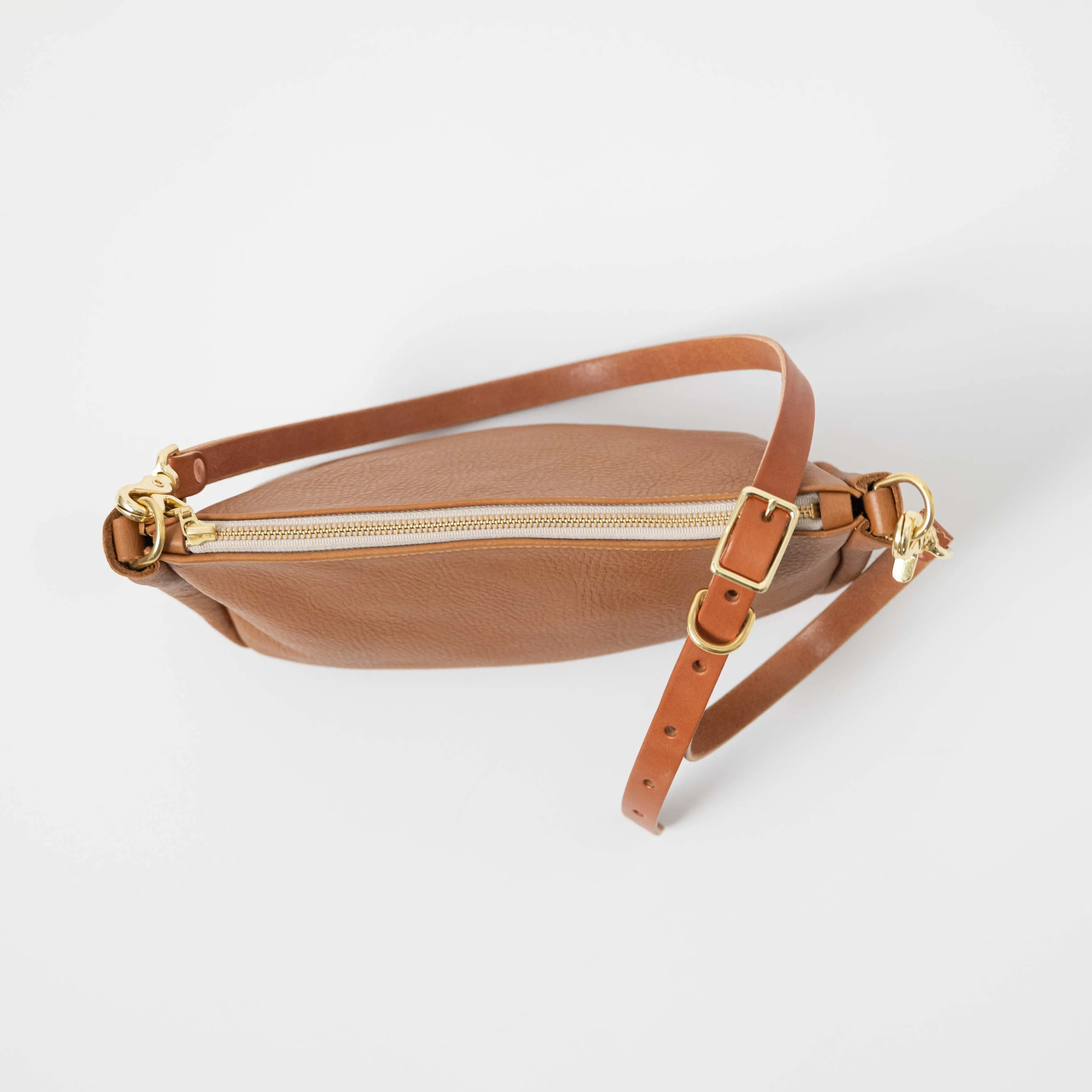 Cognac Cypress Crossbody Bag