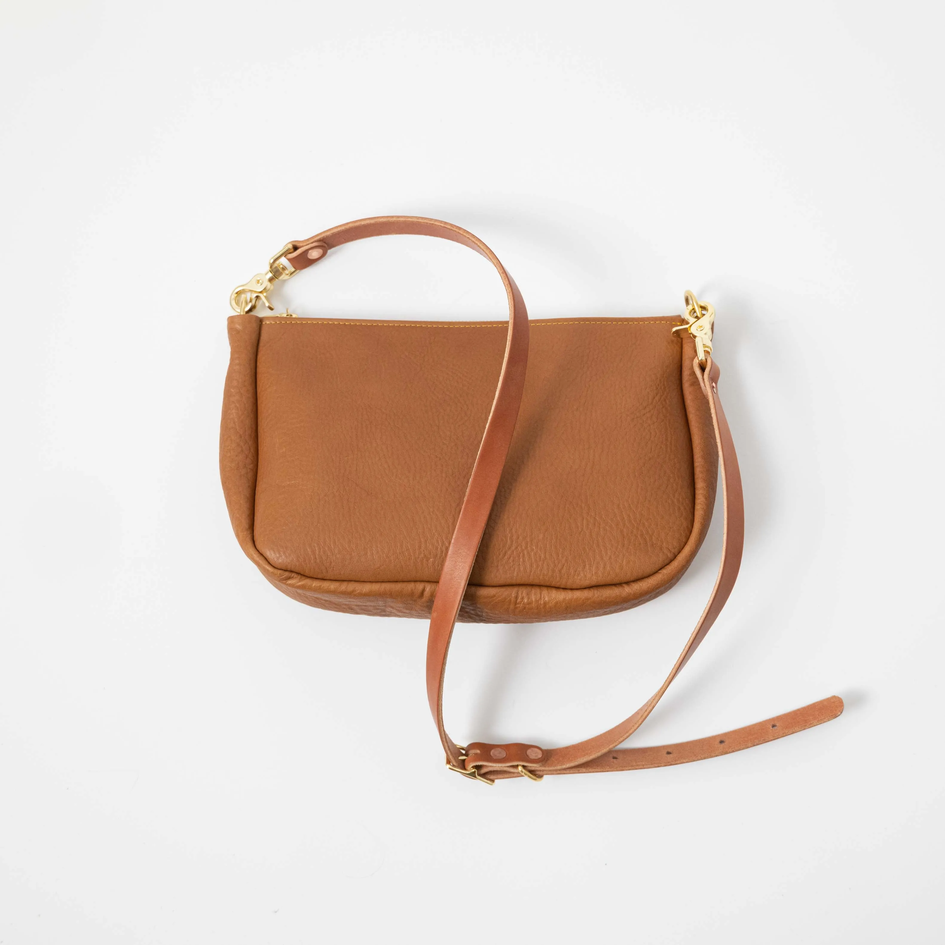 Cognac Cypress Crossbody Bag