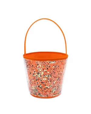 confetti trick-or-treat candy bucket