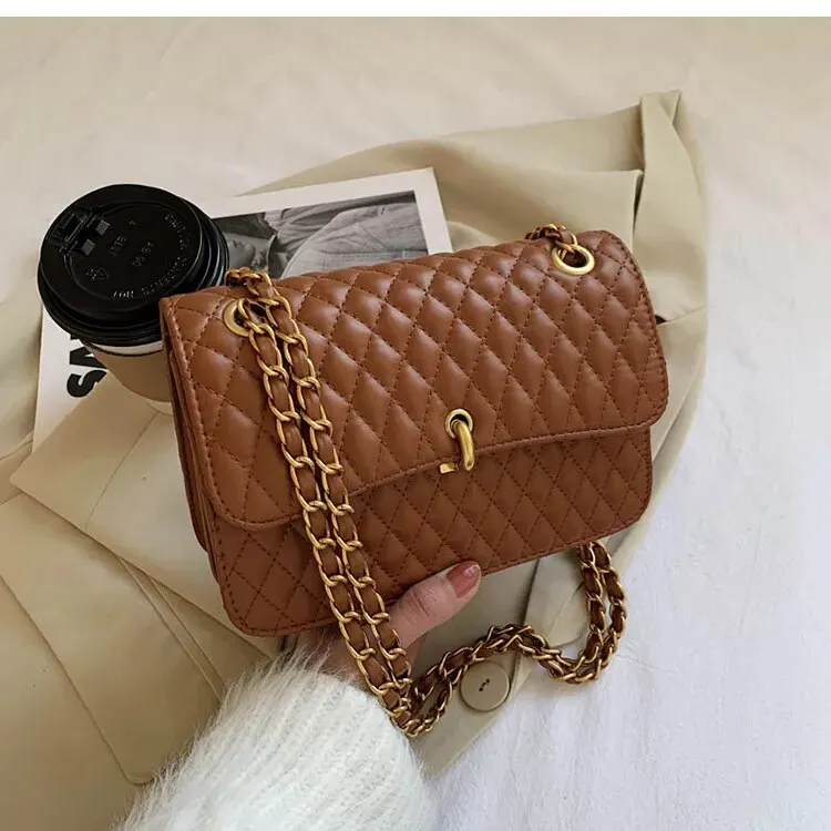 Fashionable Chain Sling Bags