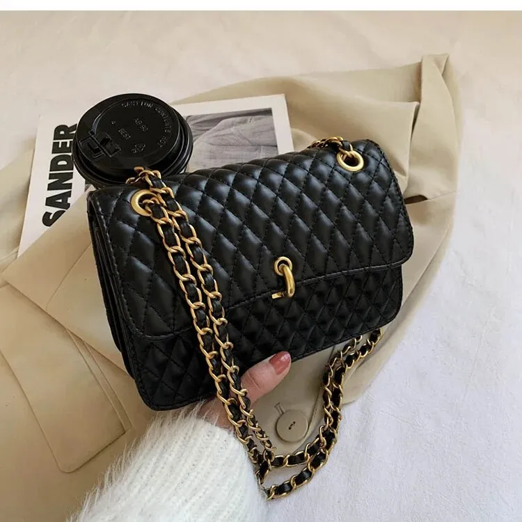 Fashionable Chain Sling Bags