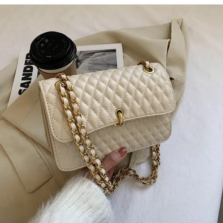 Fashionable Chain Sling Bags