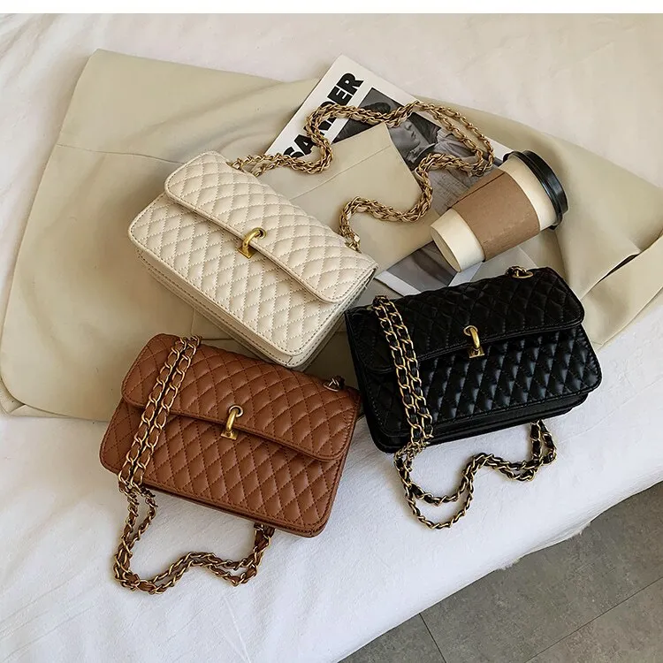 Fashionable Chain Sling Bags