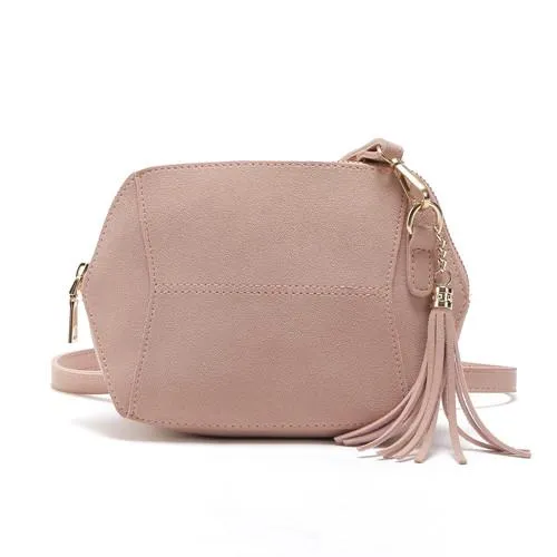 Fringe Crossbody Bag Women Suede Clutch