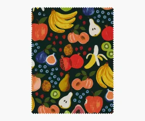 Fruit Stand Canvas Fabric - Hunter