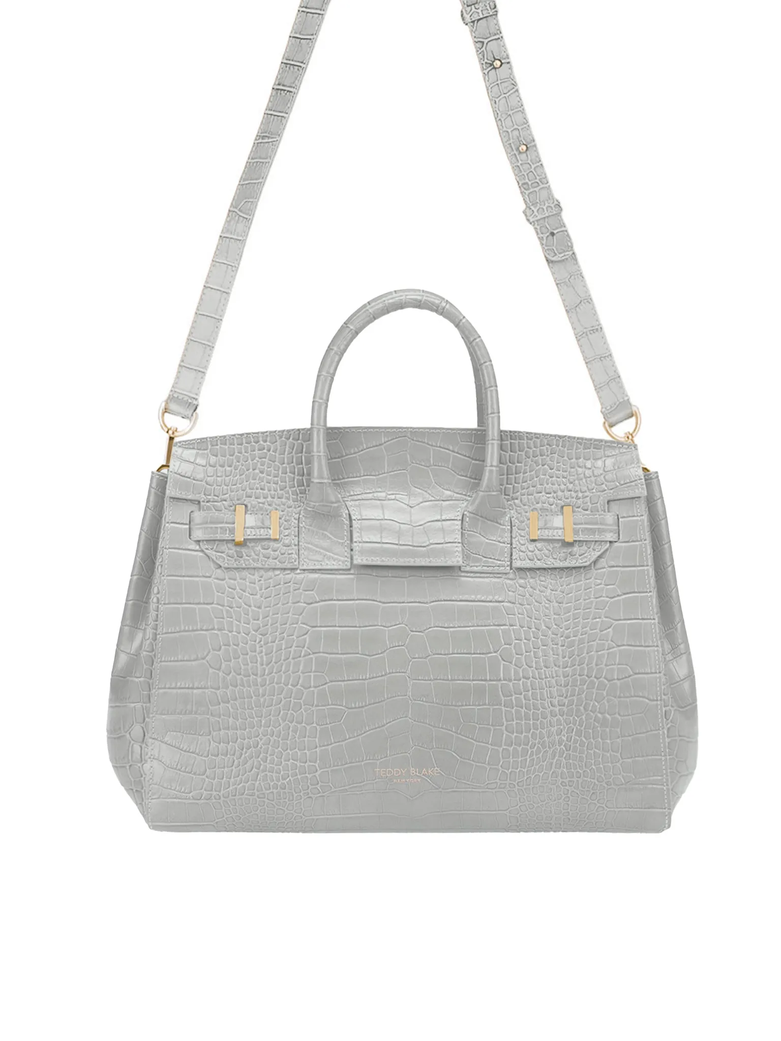 Gigi Croco  13" - Light Grey