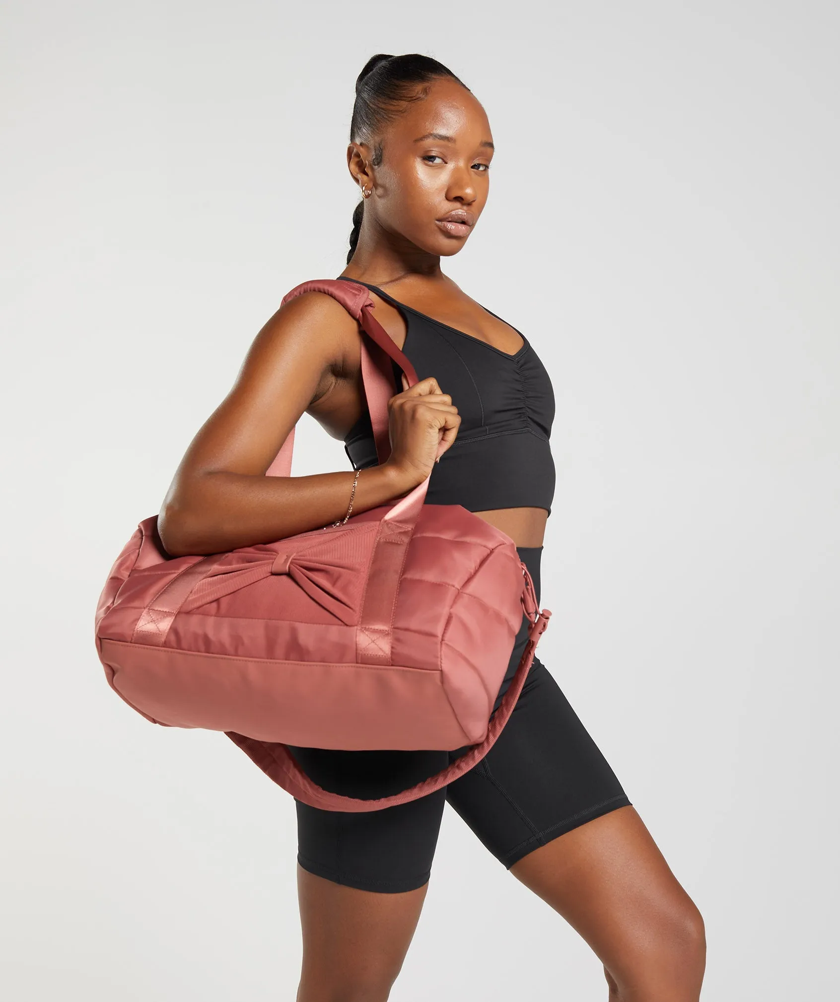 Gymshark Studio Gym Bag - Rose Brown