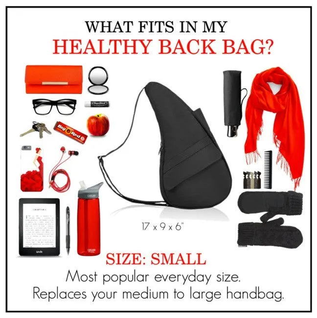 Healthy Back Bag - Small Distressed Nylon (17")