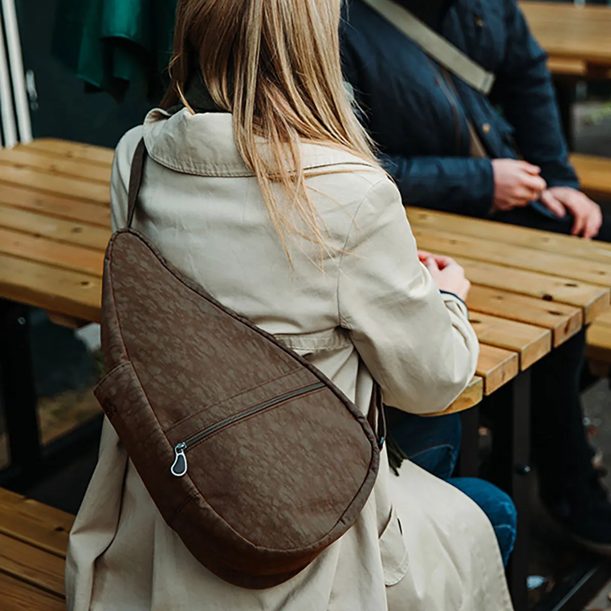 Healthy Back Bag - Small Distressed Nylon (17")