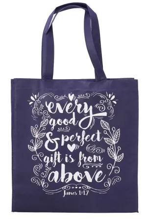 James 1:17 'Every Good & Perfect Gift' Tote Bag