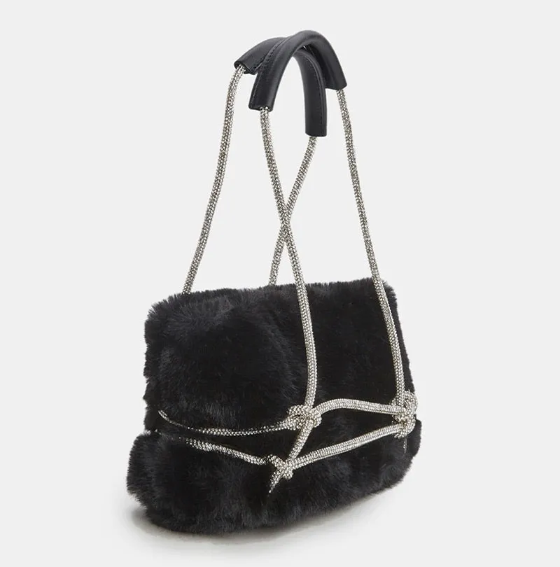 Juana Faux Fur Handbag