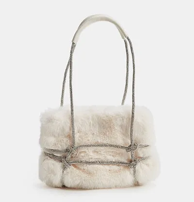 Juana Faux Fur Handbag