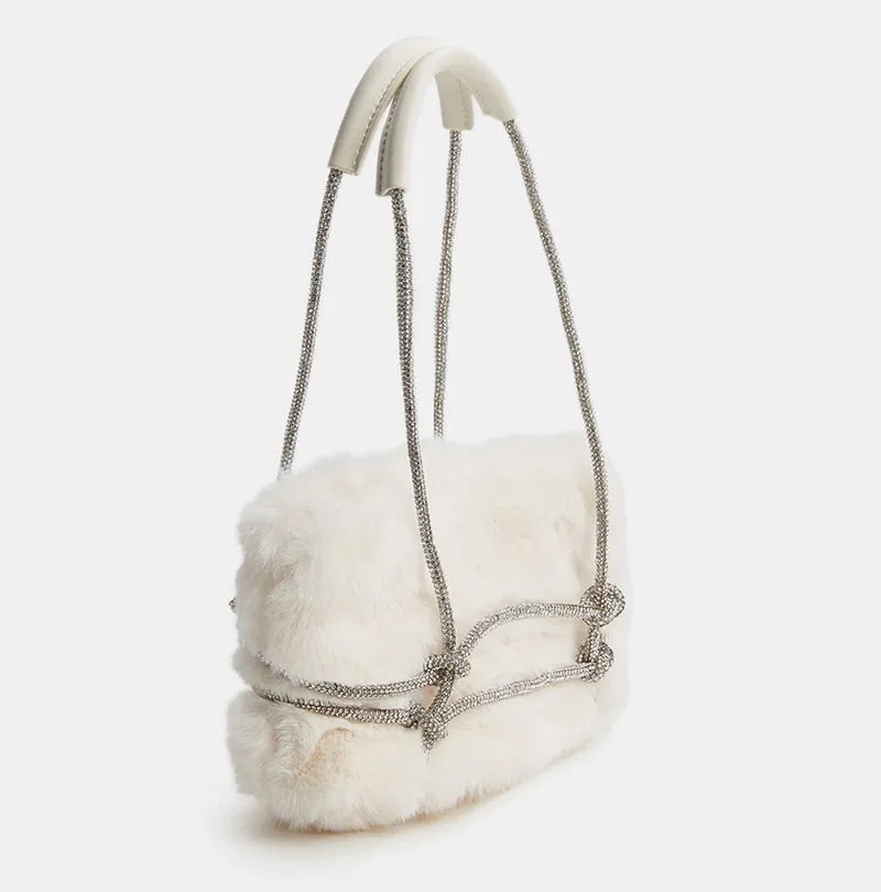 Juana Faux Fur Handbag