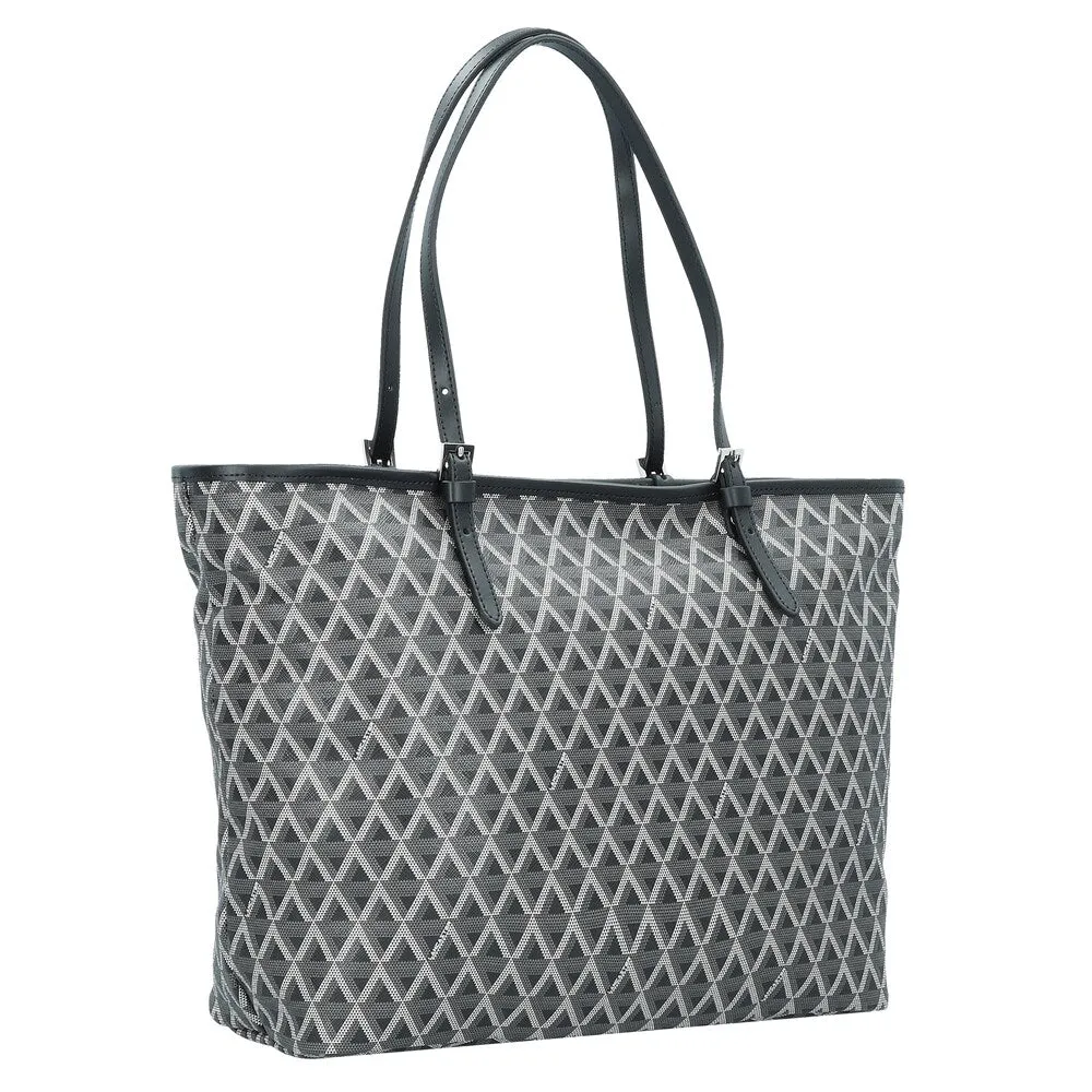 Lancaster tote bag, grey/light gray