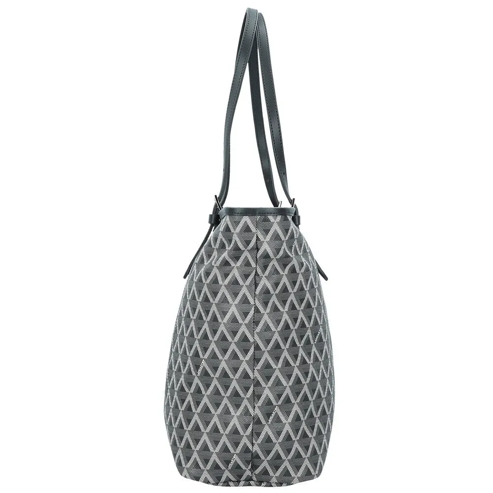 Lancaster tote bag, grey/light gray