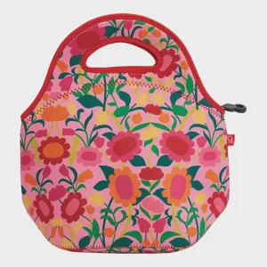 Lunch Bag Neoprene Flower Patch