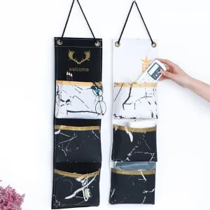 Modern Cotton & Linen 3 Pocket Decorative Wall Organizer