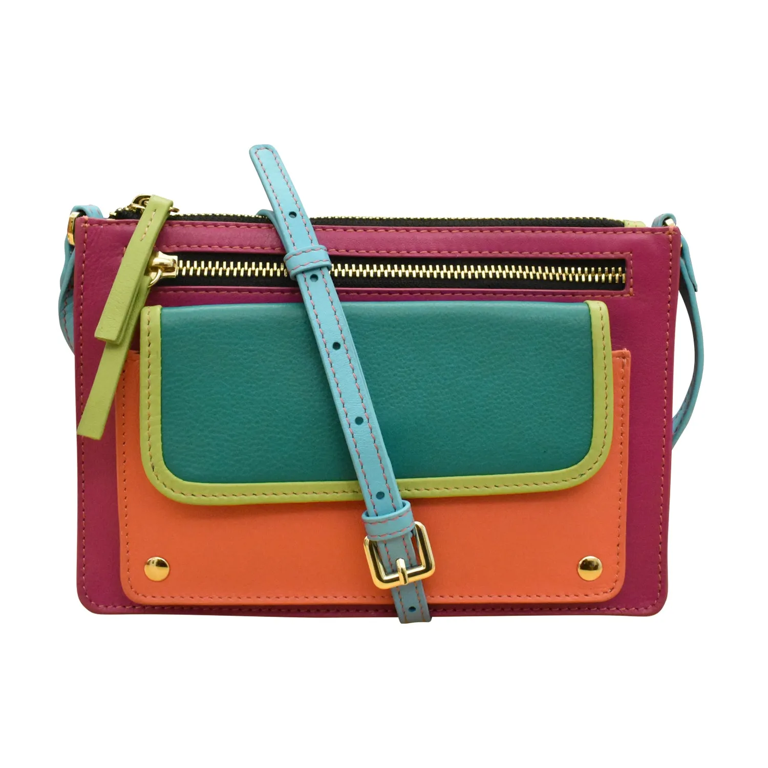 Multi Color Slim Crossbody