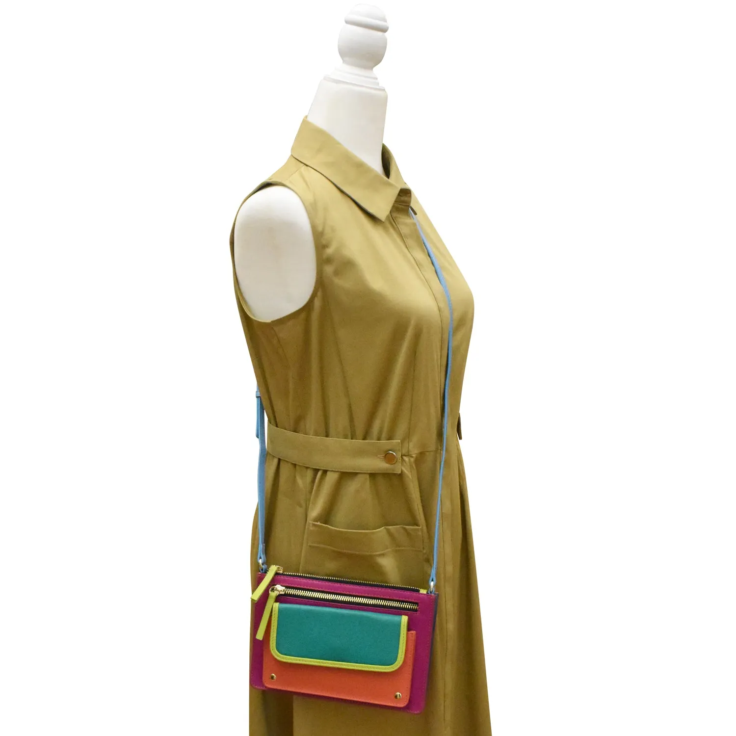 Multi Color Slim Crossbody