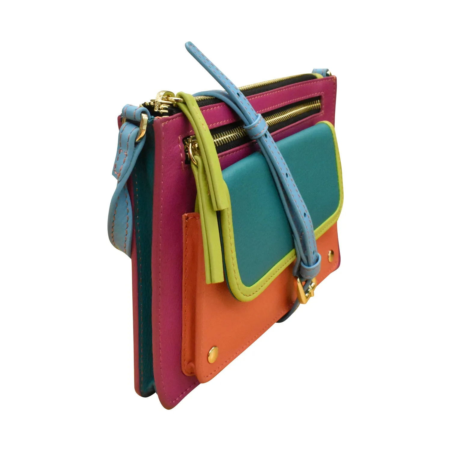 Multi Color Slim Crossbody