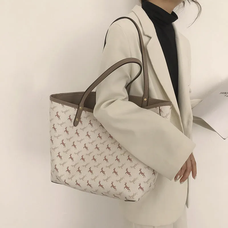 One-shoulder Big Bag Female Trendy Net Celebrity Fashion