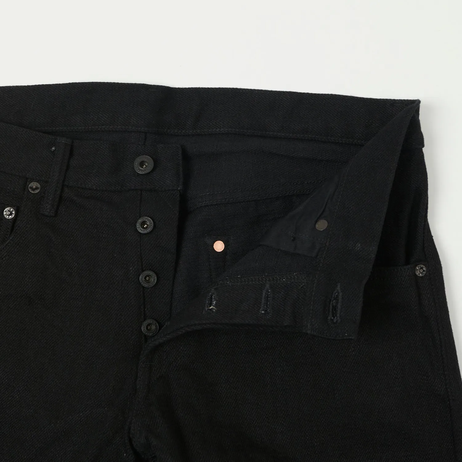 ONI 622ZR-BK Secret Denim Relaxed Tapered Jean - Black One Wash