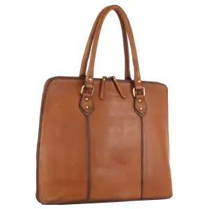 Pierre Cardin Burnished Leather Computer Bag PC3519