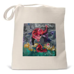 "Joyous Dance" - Small/Large Tote Bag