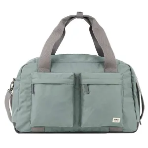 Roka Gatwick Medium Recycled Canvas Duffle Bag - Pewter Grey