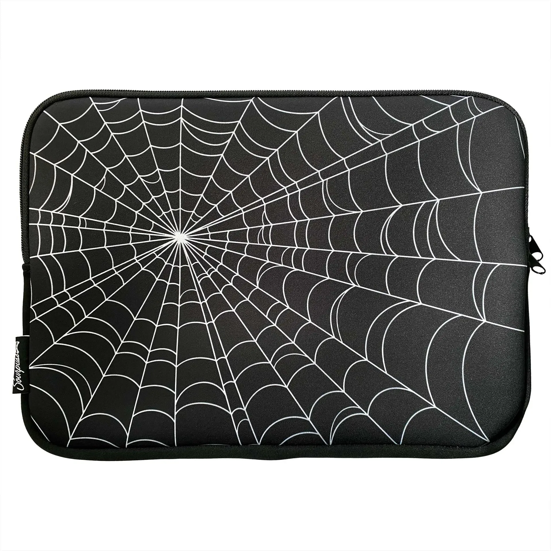 Spiderweb Laptop Sleeve by Sourpuss