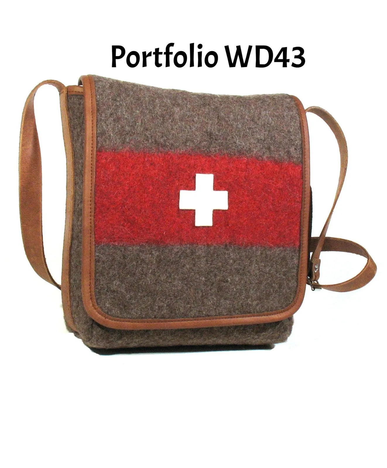 Stylish Swiss Boiled Wool Blanket Handbags by KARLEN Swiss