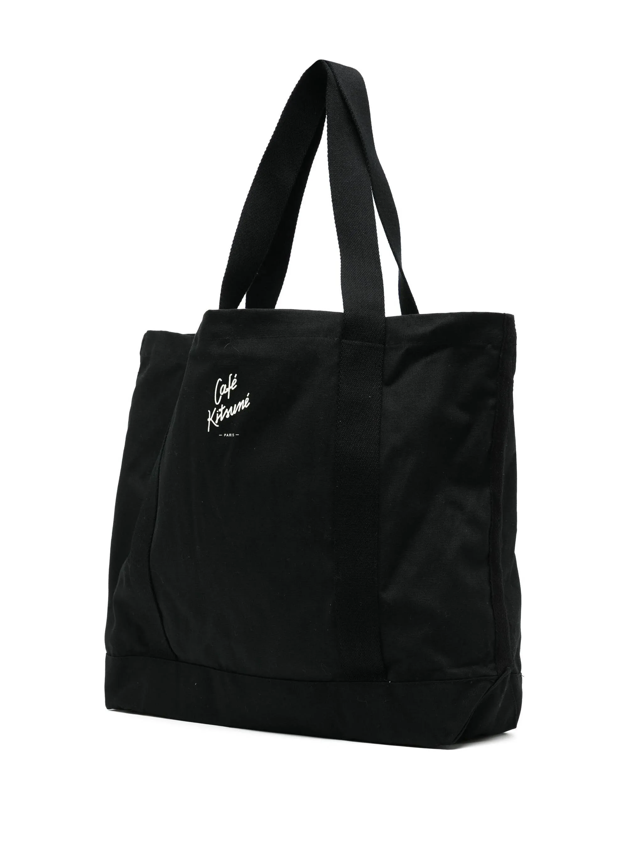 Unisex Black Cotton Everyday Bag