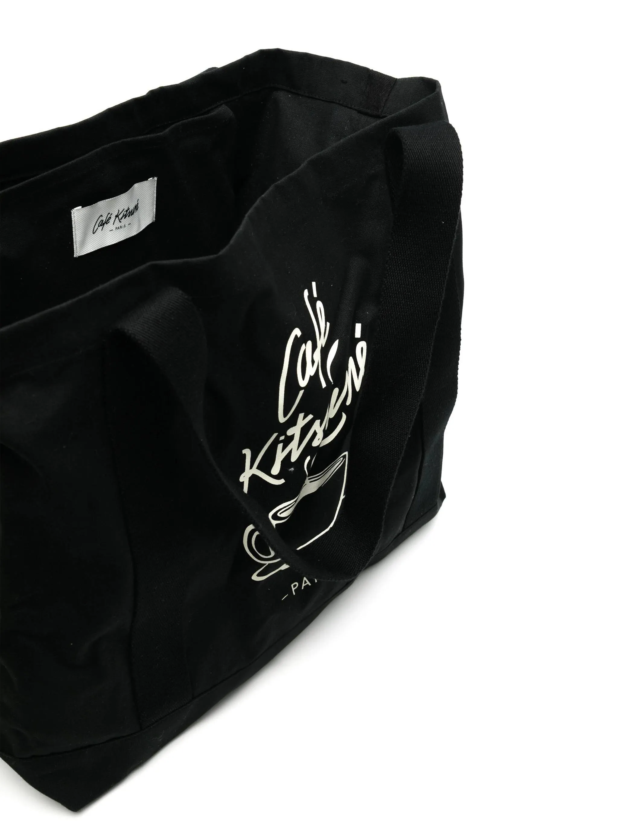 Unisex Black Cotton Everyday Bag