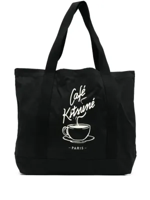 Unisex Black Cotton Everyday Bag