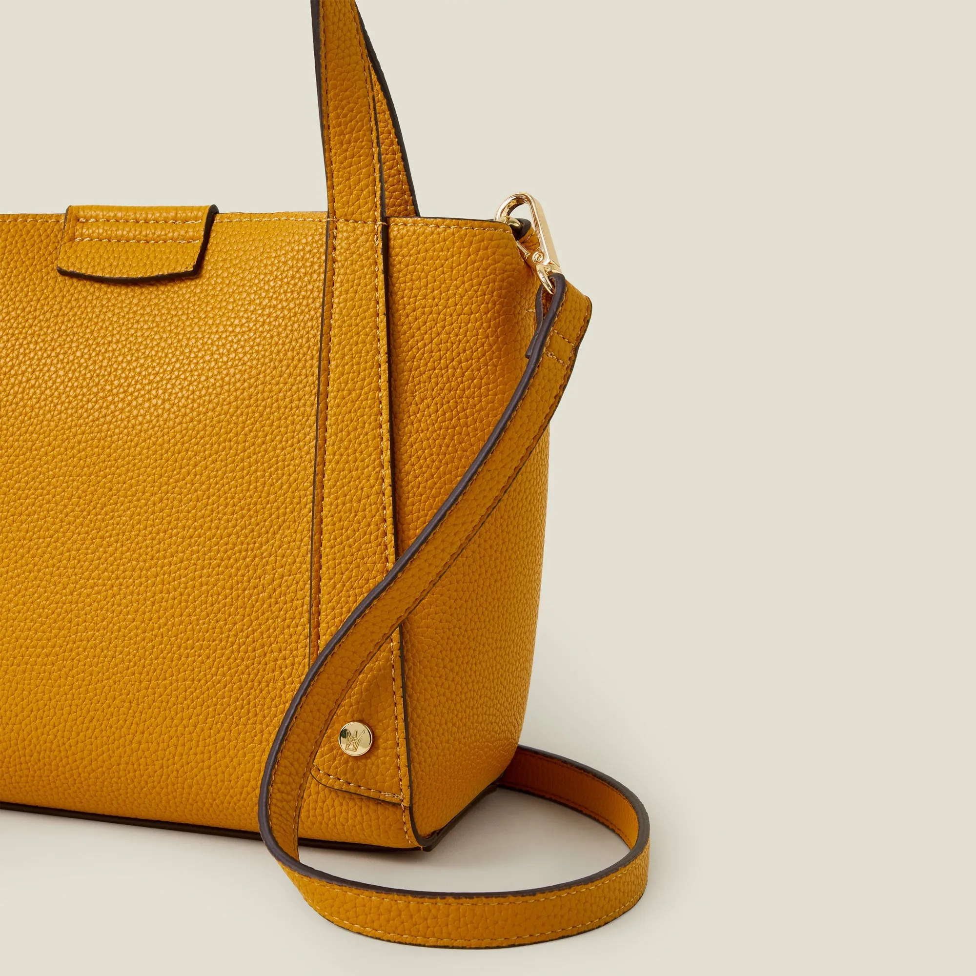 Yellow Evie Small Handheld Bag